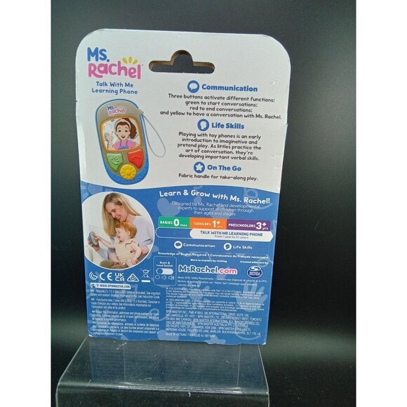 Ms. Rachel Talk With Me Learning Phone For Ages 1-3+ Interactive Toy - Picture 5 of 7